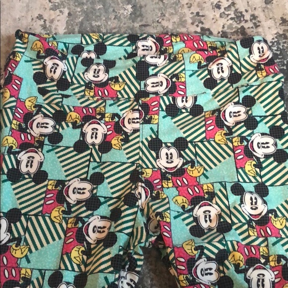 TC Lularoe Mickey Leggings - Picture 4 of 4